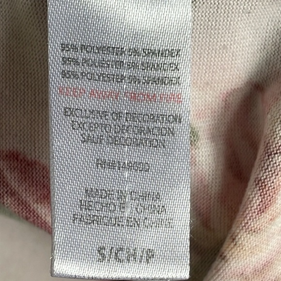 Flora Pink Floral PJ Top - Picture 6 of 6